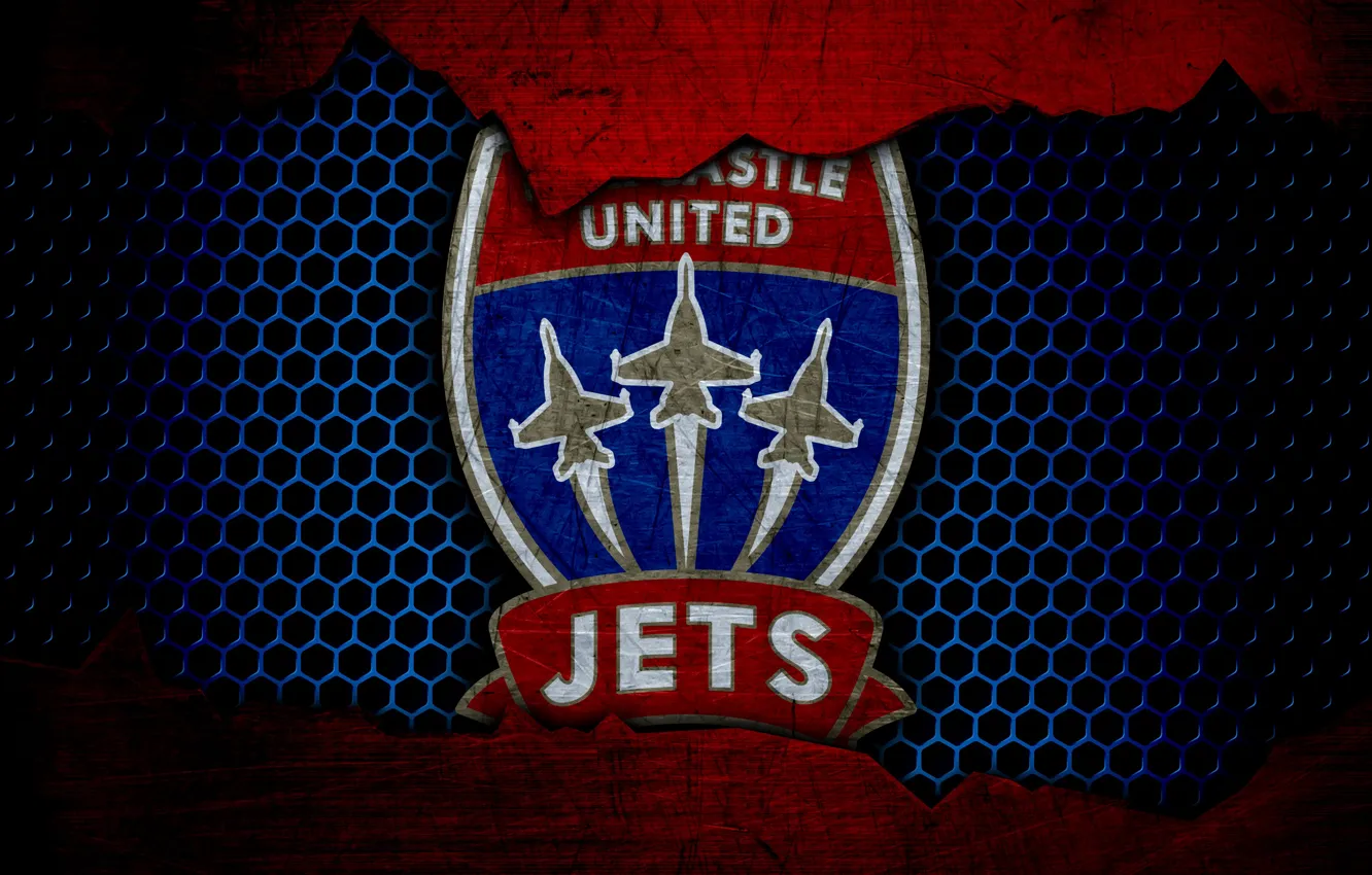 Фото обои wallpaper, sport, logo, football, Newcastle Jets