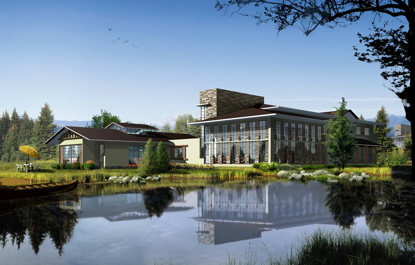 Фото обои house, Town