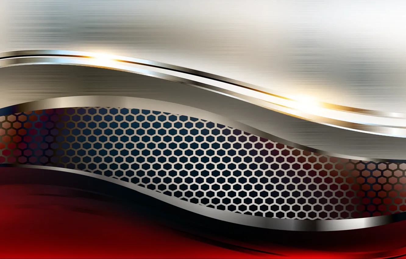 Фото обои волны, линии, сетка, ячейки