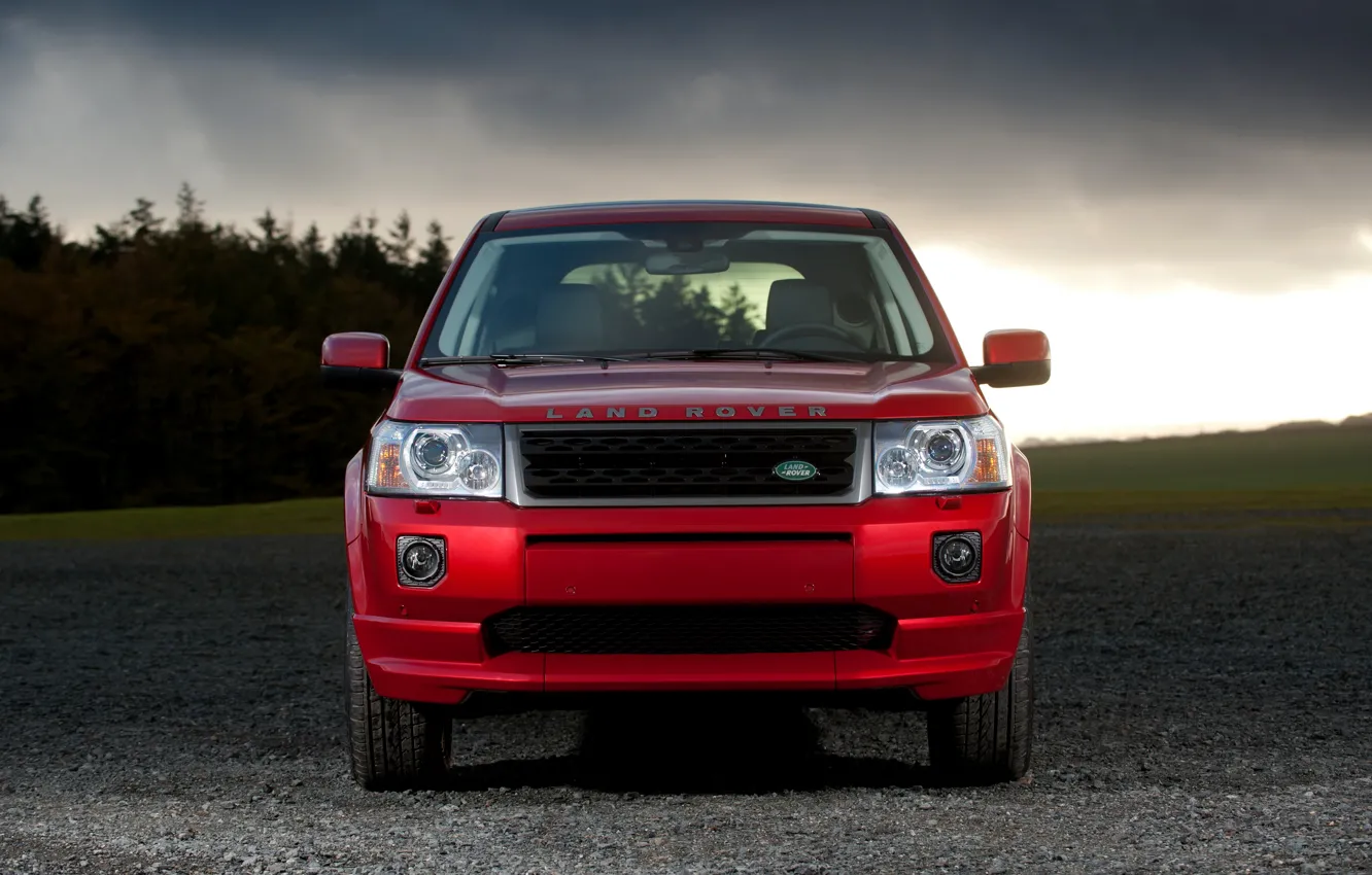 Фото обои Land Rover, 2010, вид спереди, кроссовер, Freelander, SUV, Freelander 2, LR2