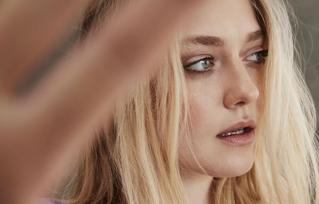 Фото обои актриса, блондинка, Dakota Fanning