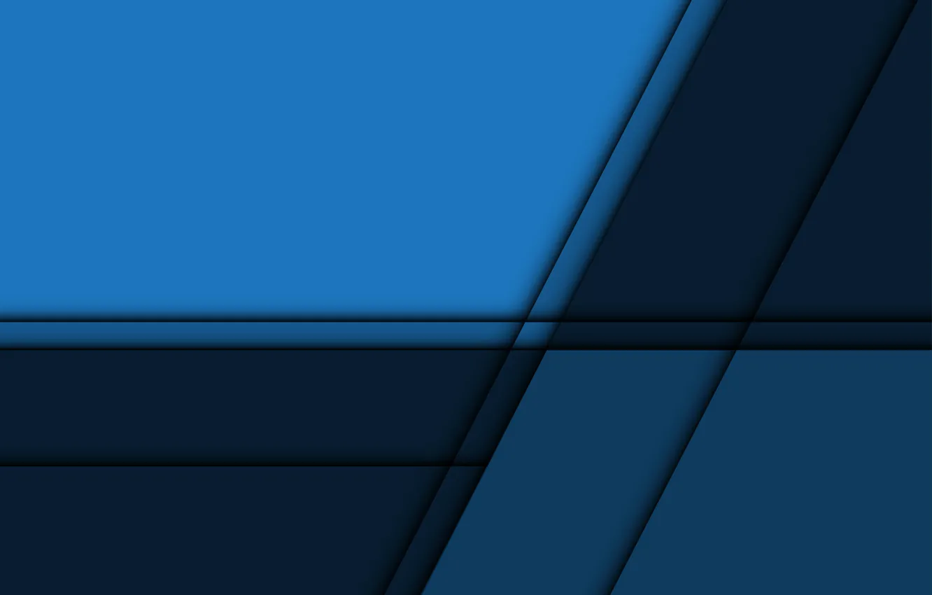 Фото обои линии, синий, фон, черный, геометрия, design, background, material