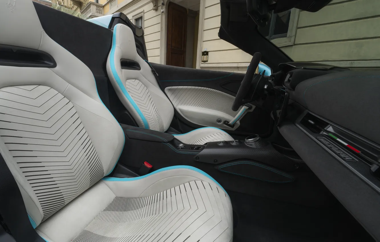 Фото обои Maserati, суперкар, кабриолет, supercar, Limited Edition, 2025, Maserati MCPURA Cielo