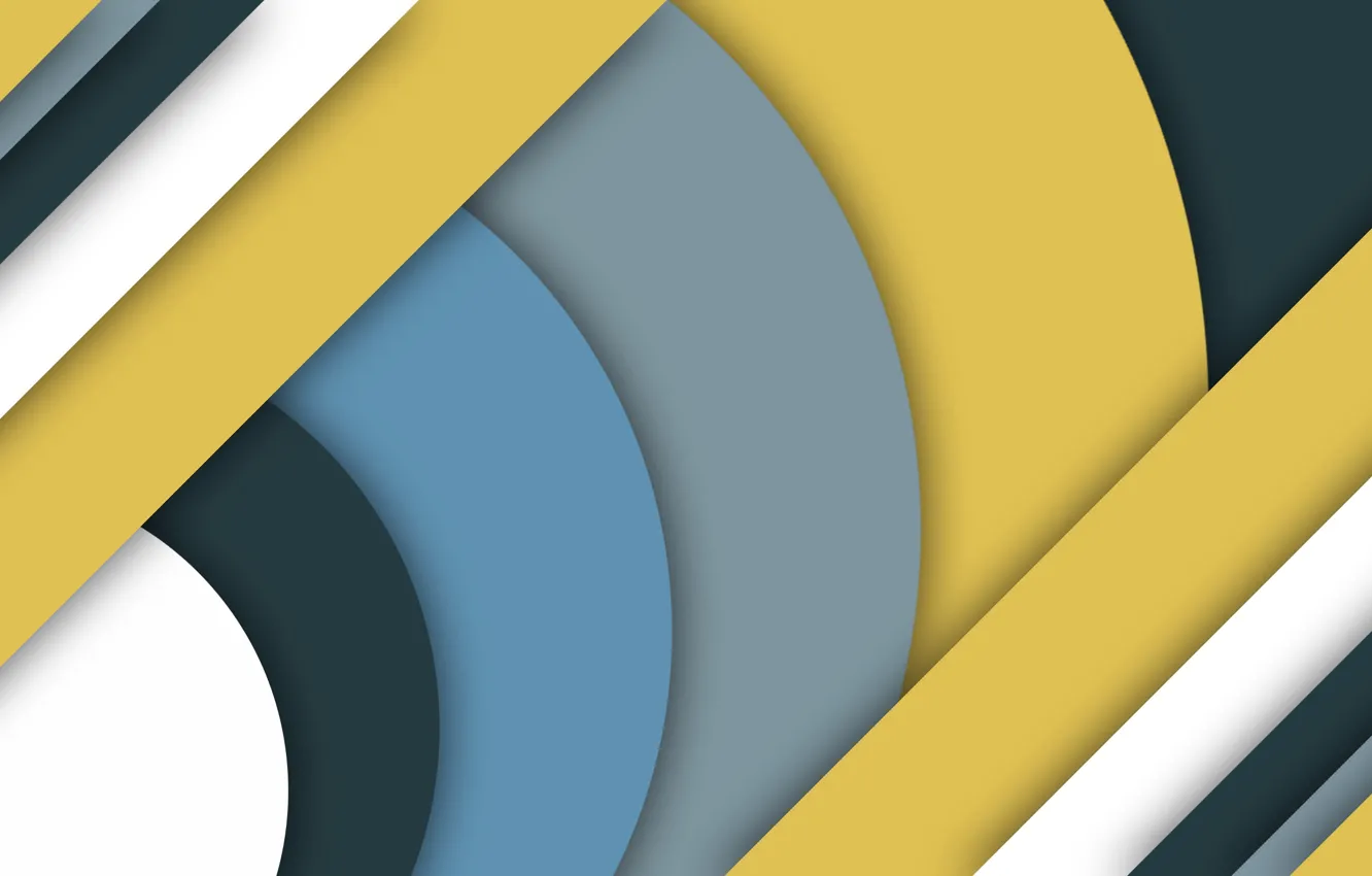 Фото обои линии, желтый, серый, голубой, геометрия, material
