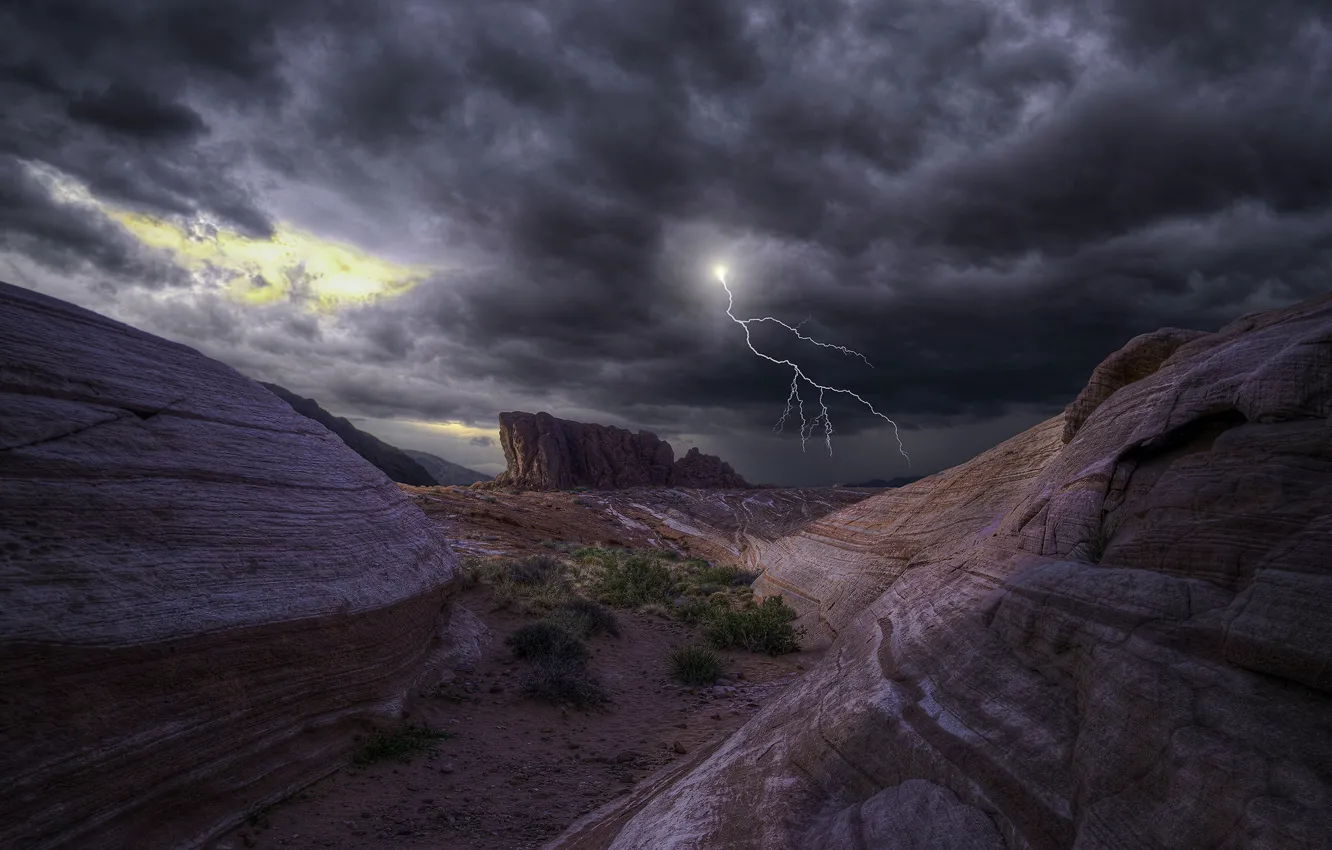 Фото обои USA, Valley of Fire, Overton Nevada