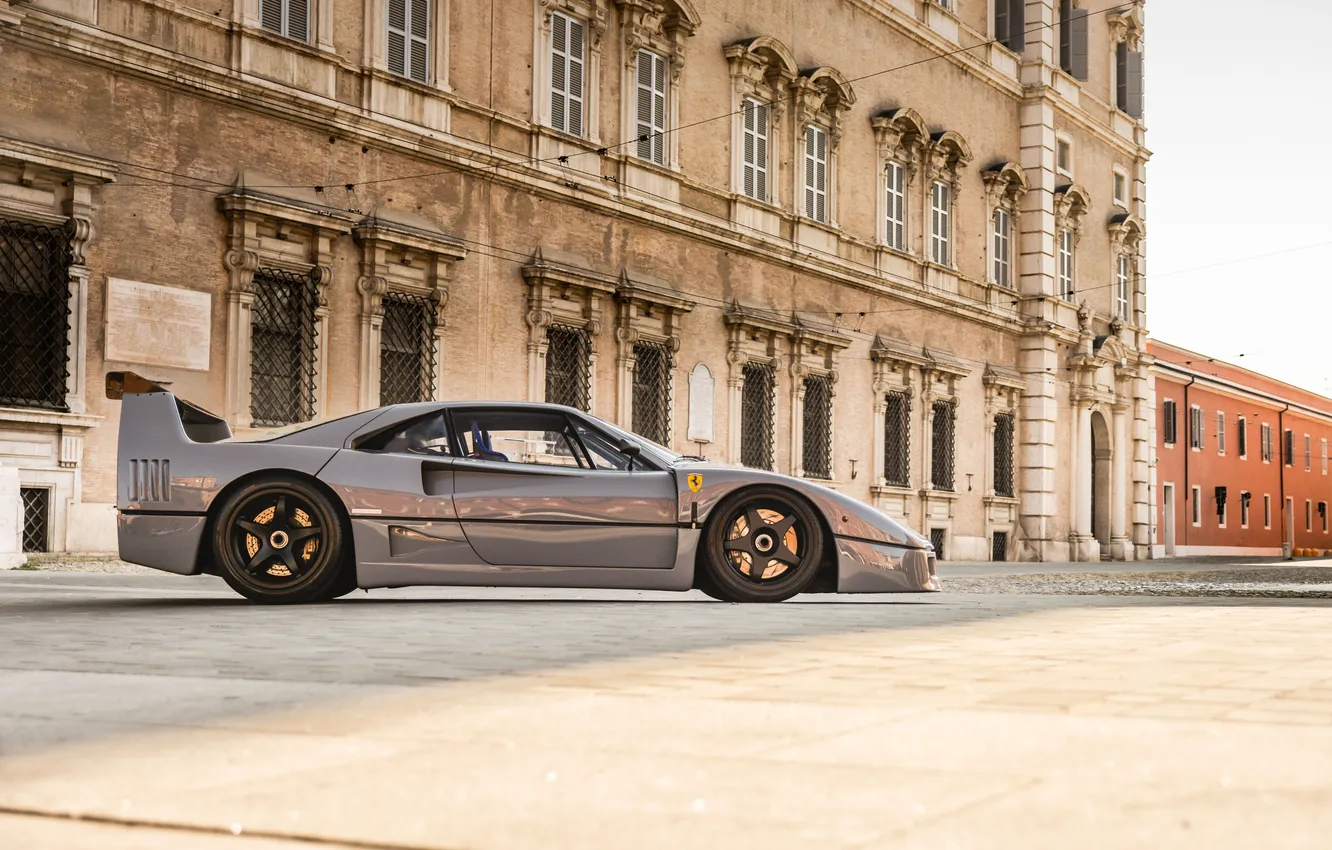 Фото обои Ferrari, F40, 1993, Ferrari F40 Competizione by Cavallino Racing