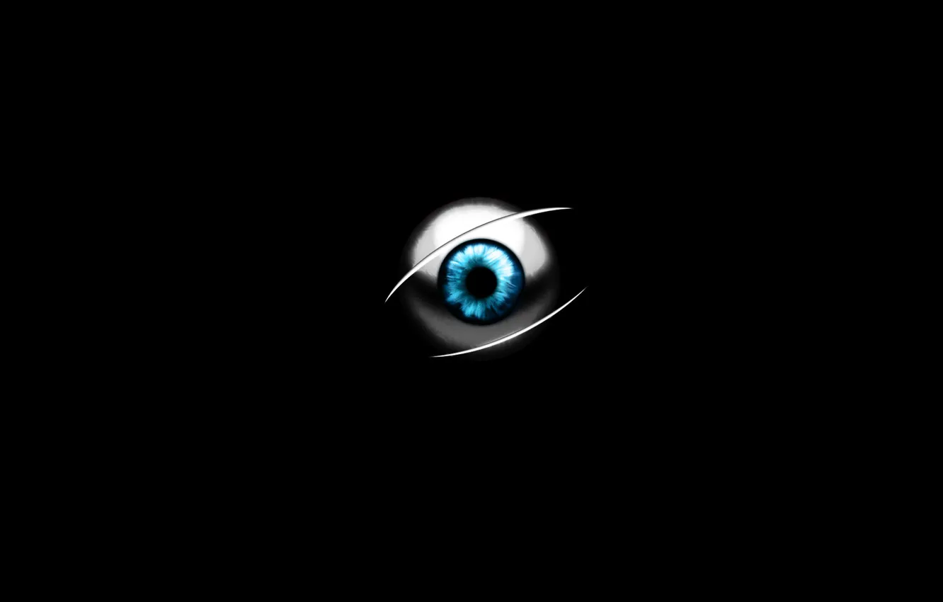 Фото обои black, eye, devil eye