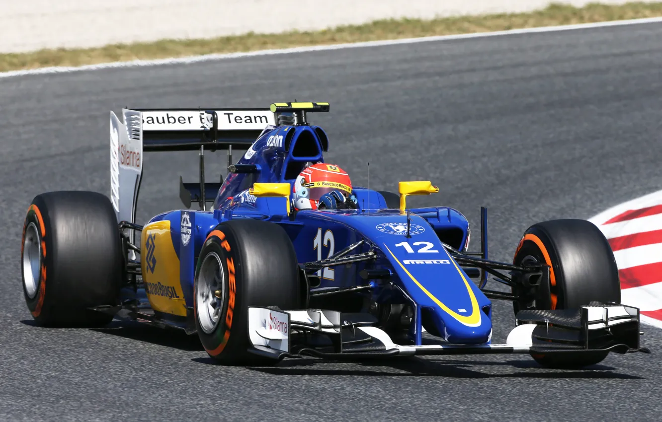 Фото обои Formula 1, Sauber, C34, Felipe Nasr