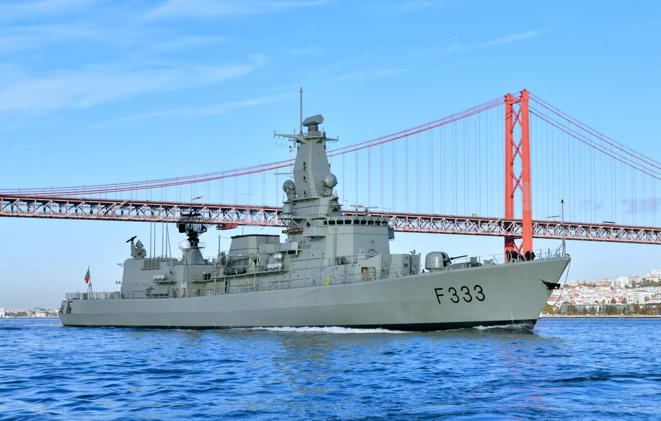 Фото обои фрегат, ВМС Португалии, Bartolomeo Dias