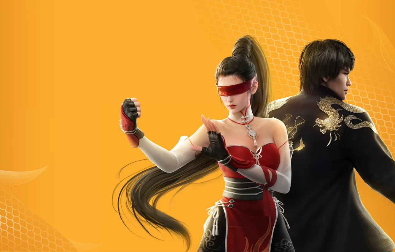 Фото обои Games, Bruce Lee, Viper Ning, Naraka: Bladepoint