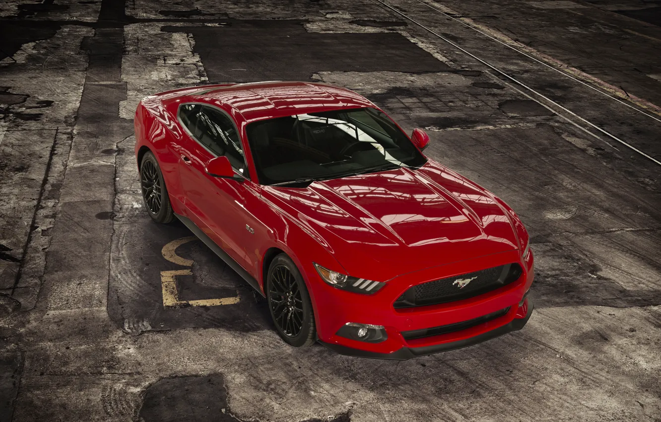 Фото обои купе, Mustang, Ford, мустанг, форд, Coupe, 2015, EU-spec