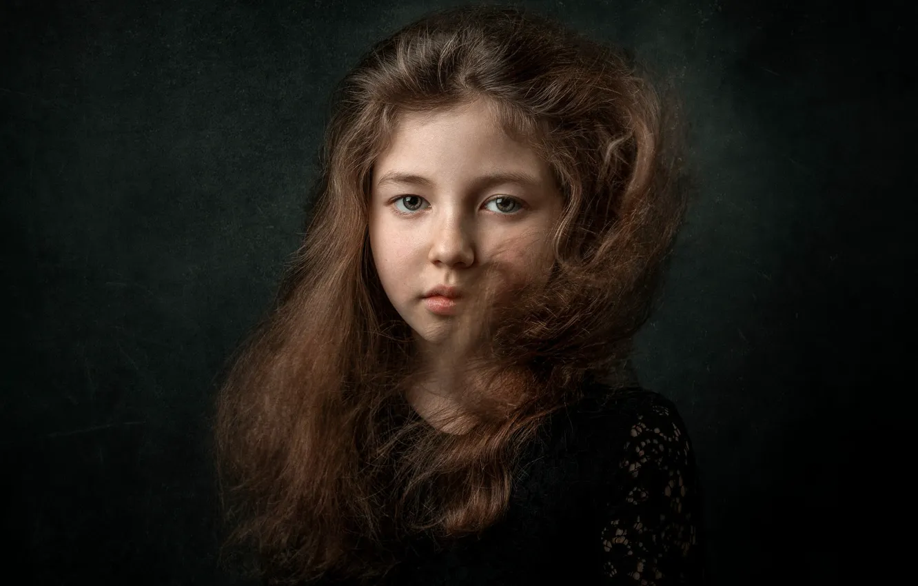 Фото обои портрет, девочка, Andrey Weyers
