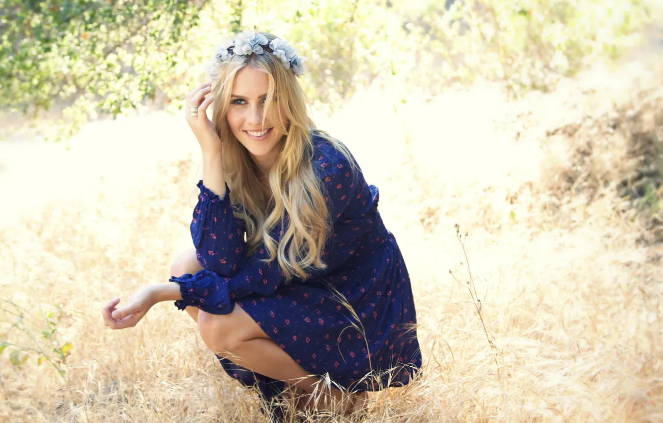Фото обои актриса, блондинка, Клэр Холт, Claire Holt