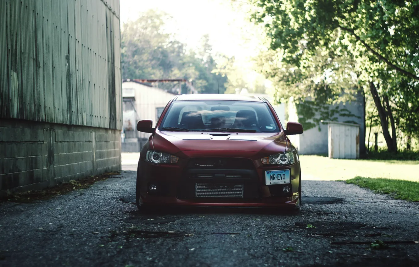 Фото обои Mitsubishi, Lancer, EVO