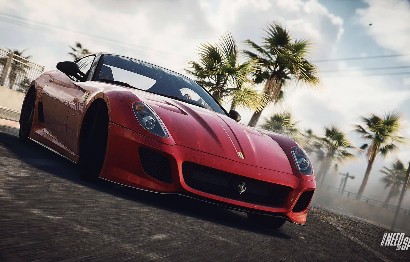 Фото обои Ferrari, Need for Speed, 599, nfs, GTO, 2013, Rivals, NFSR
