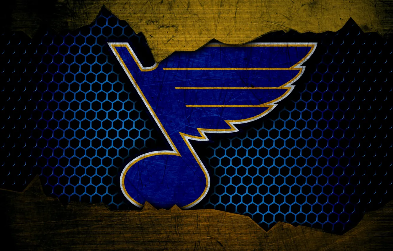 Фото обои wallpaper, sport, logo, NHL, hockey, St. Louis Blues
