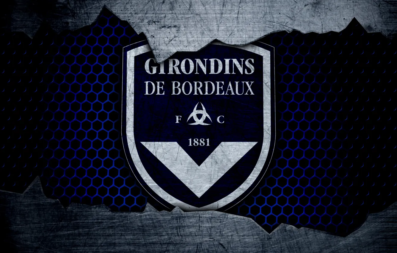 Фото обои wallpaper, sport, logo, football, Bordeaux