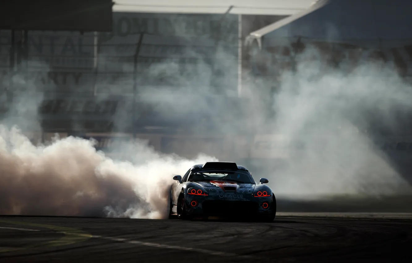 Фото обои Dodge, drift, viper, formula drift