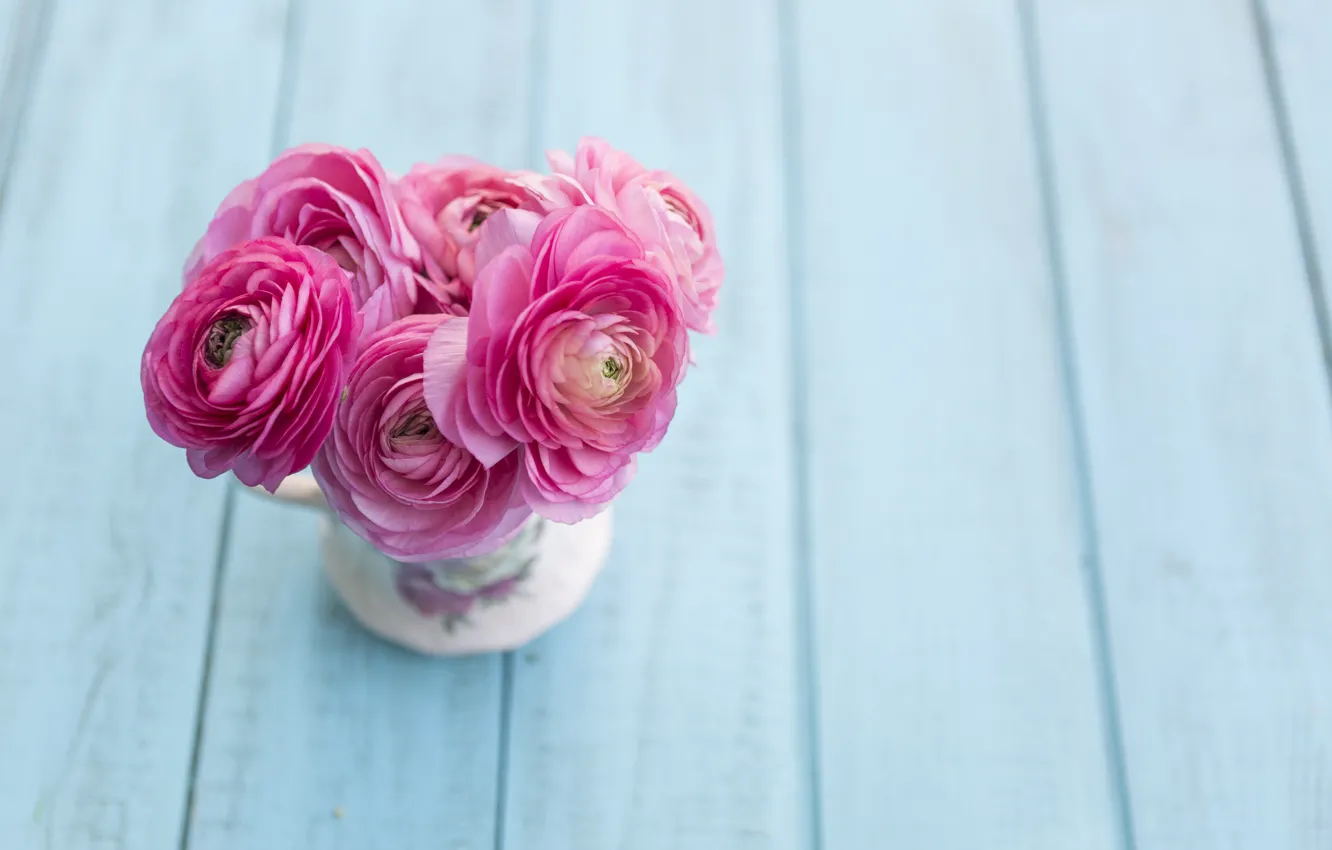 Фото обои цветы, розы, букет, розовые, бутоны, fresh, wood, pink