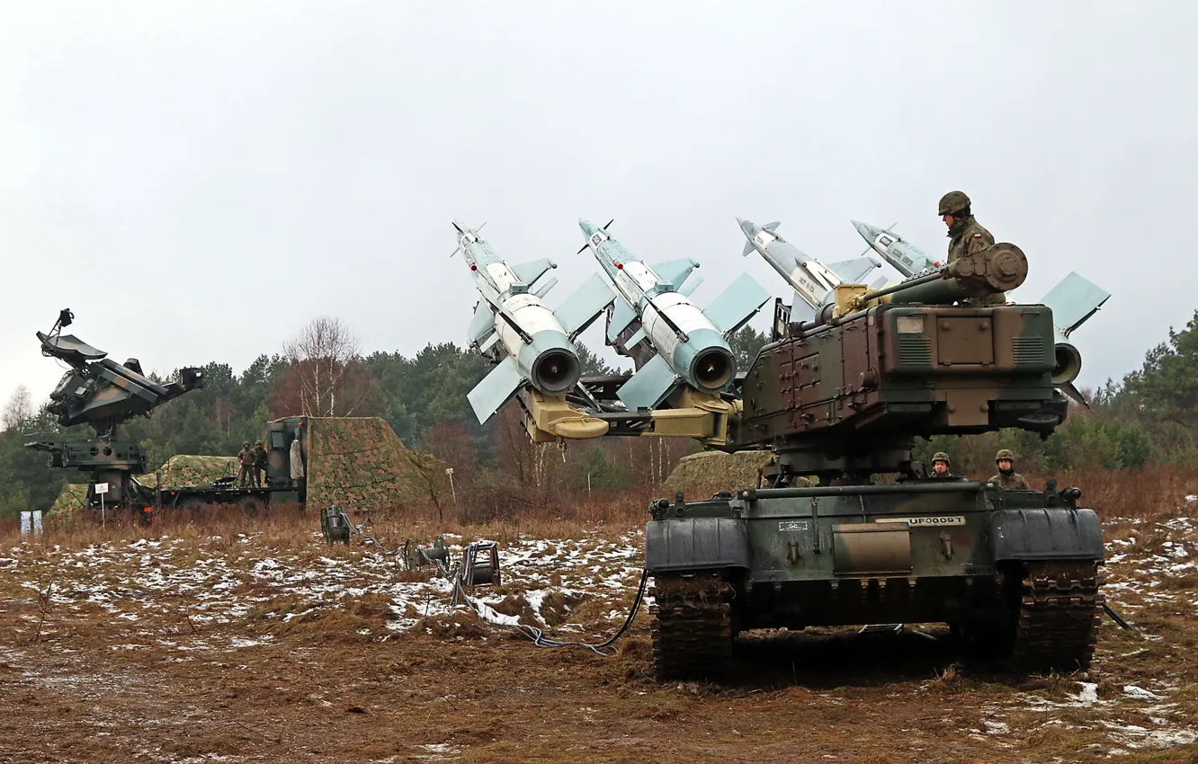Фото обои rw125sc anti-missile system, Air Defense Squadron, Polish army