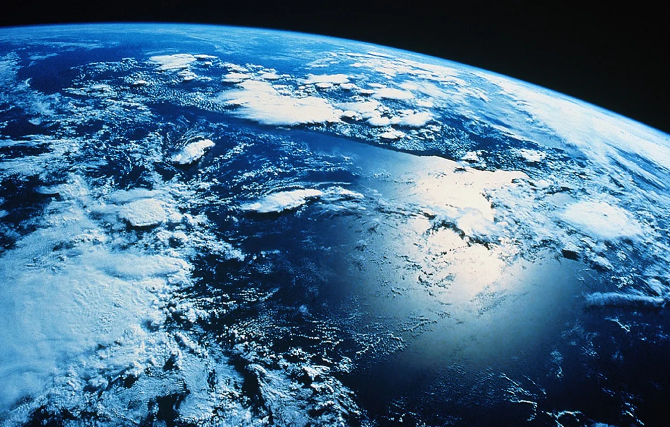 Фото обои space, view, planet