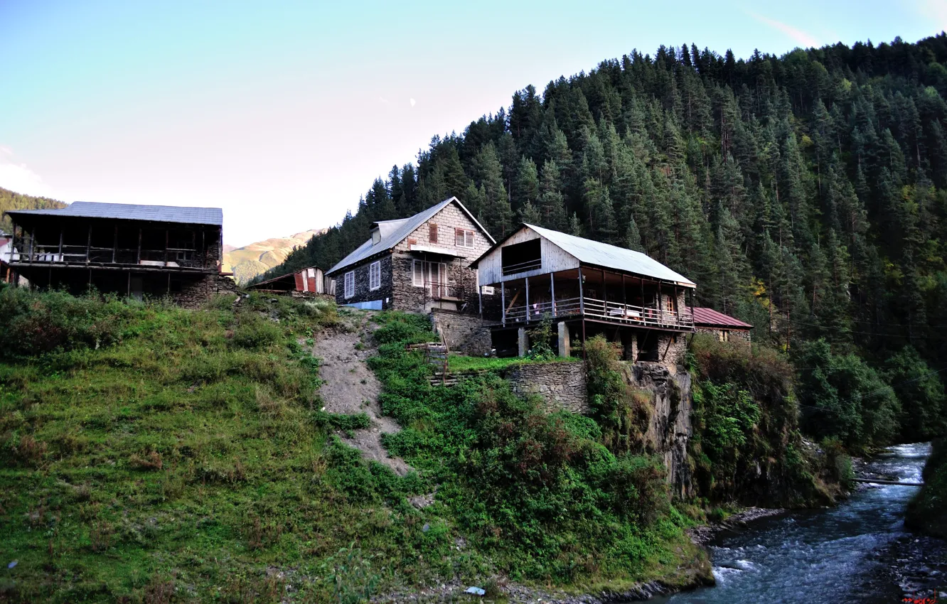 Фото обои georgia, caucasus, tusheti