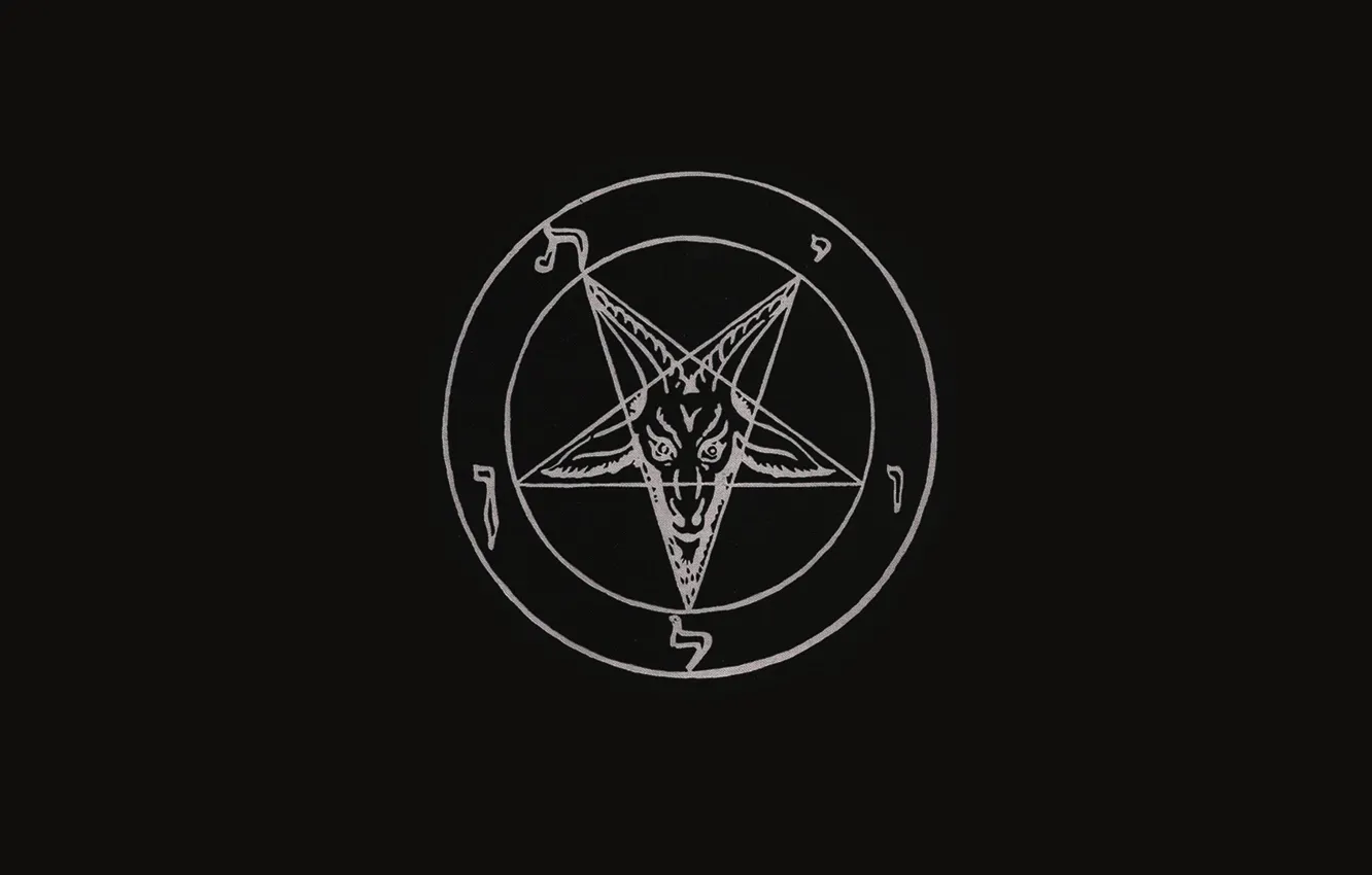 Фото обои Baphometh, Hell’s Kitchen Baphomet, Бафомет, Satan, пентаграмма.