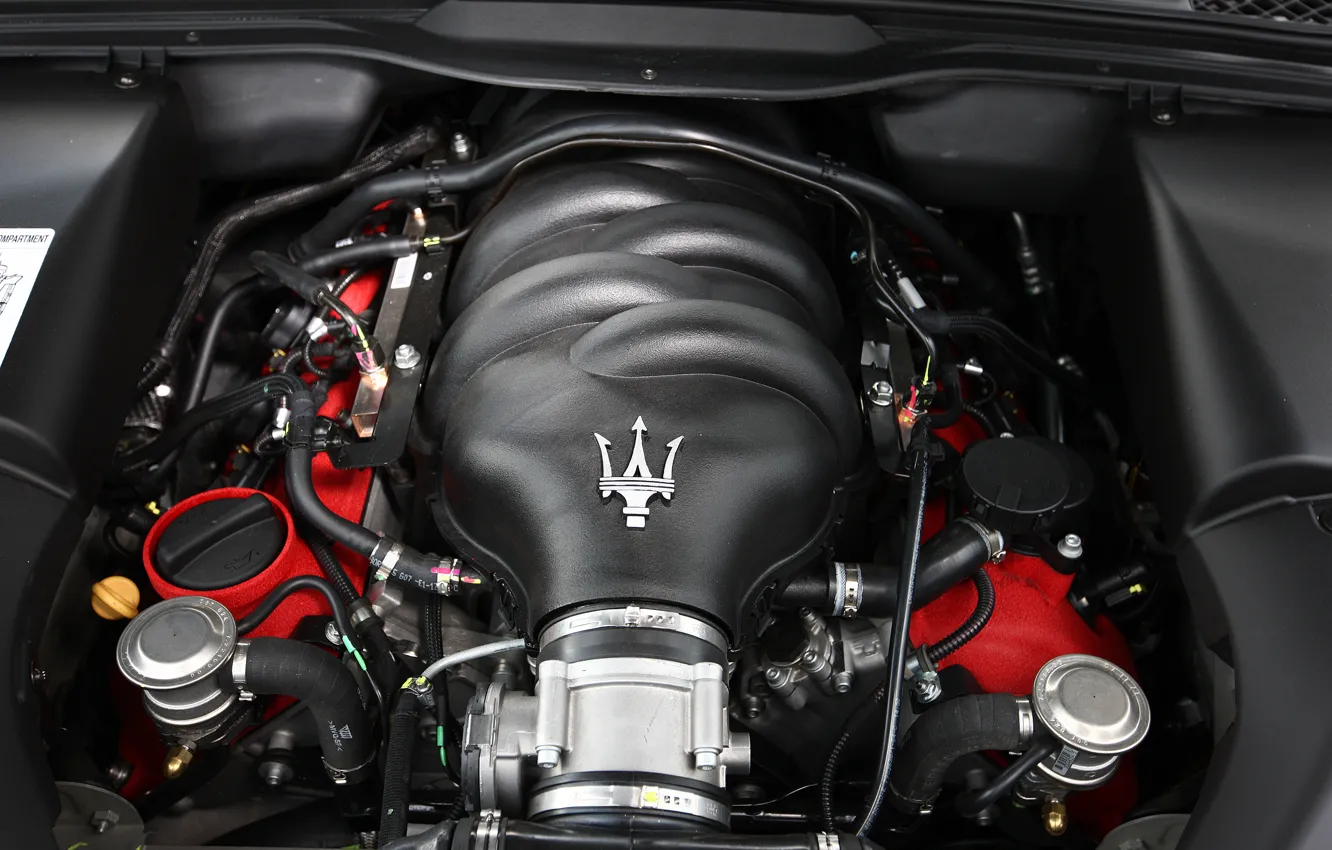 Фото обои Maserati, engines, Мазера́ти