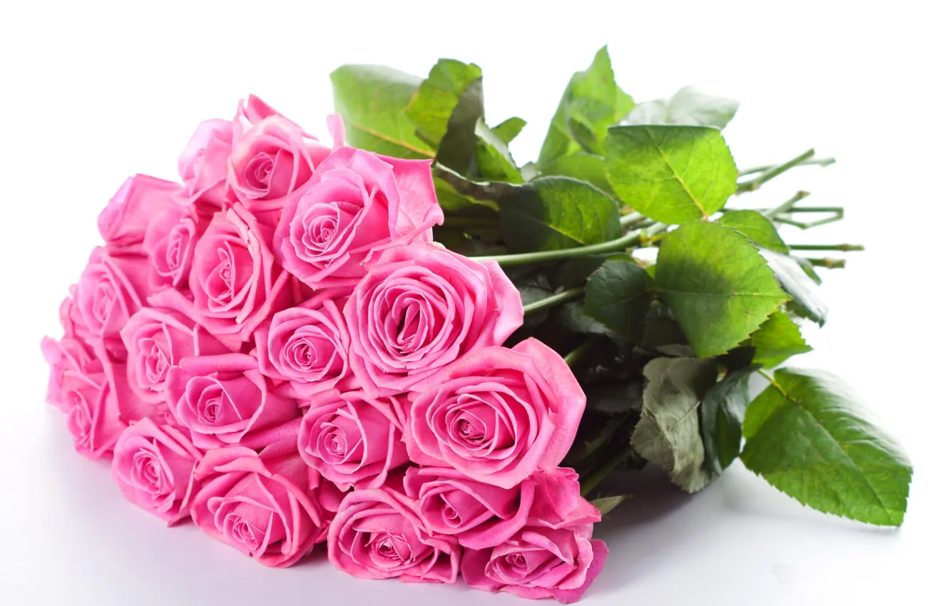 Фото обои pink, flowers, beautiful, bouquet, roses
