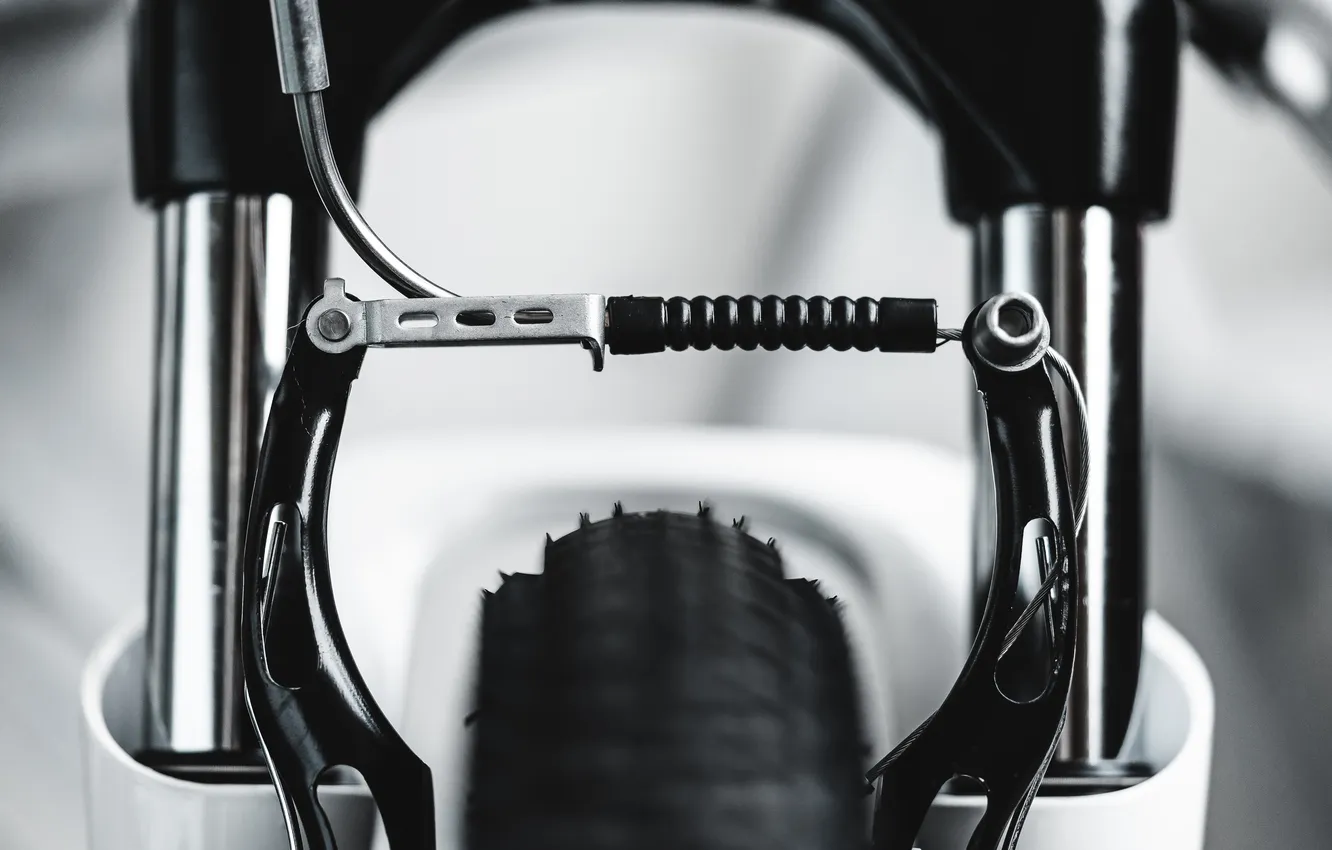 Фото обои bicycle, wheel, brakes