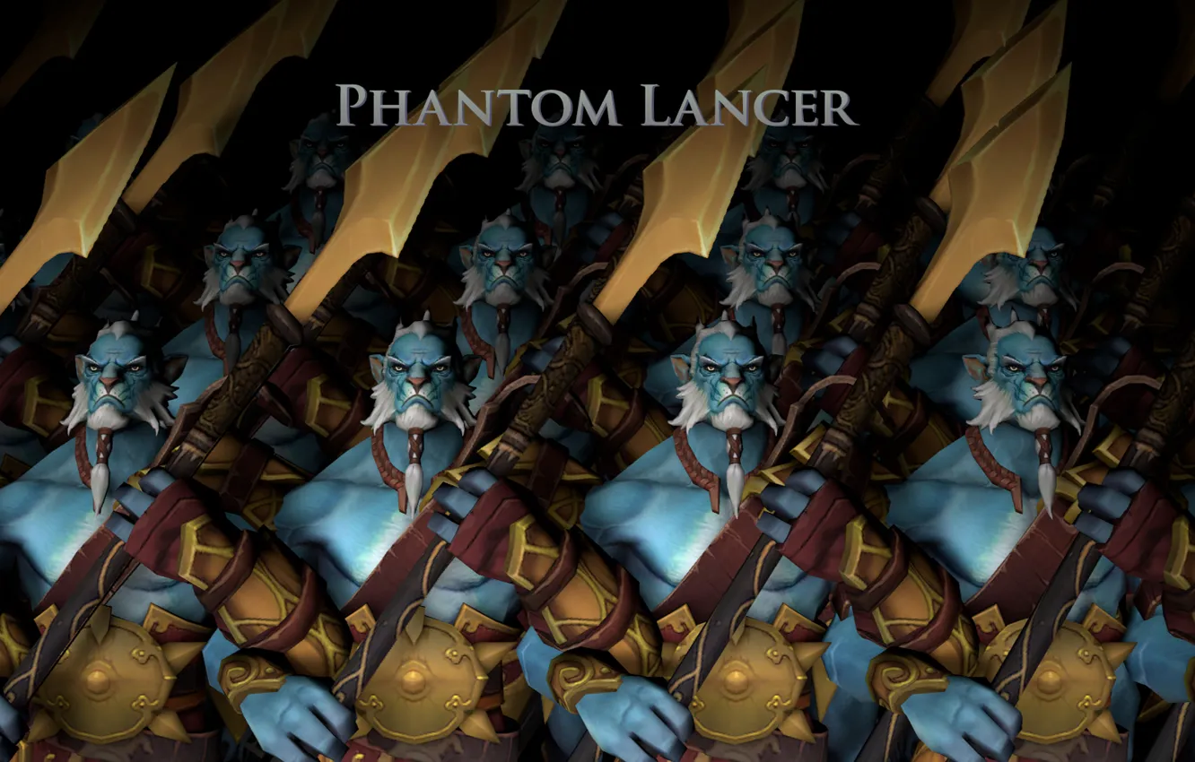 Фото обои клон, копия, дота, dota 2, Azwraith, Phantom Lancer