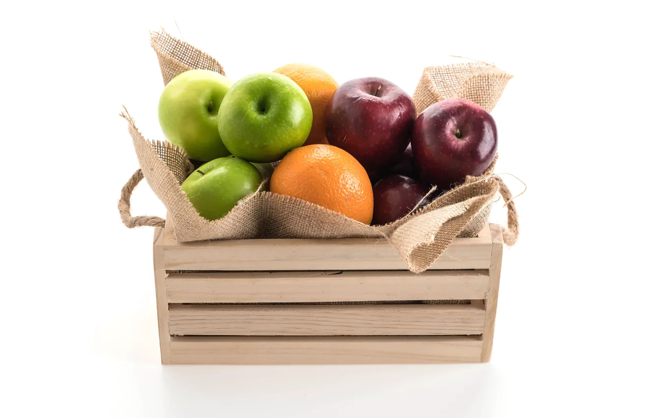 Фото обои яблоки, апельсины, фрукты, витамины