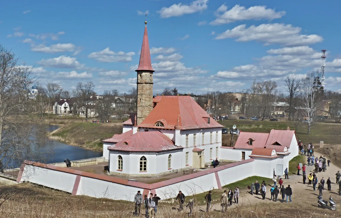 Фото обои архитектура, Гатчина, Приоратский дворец