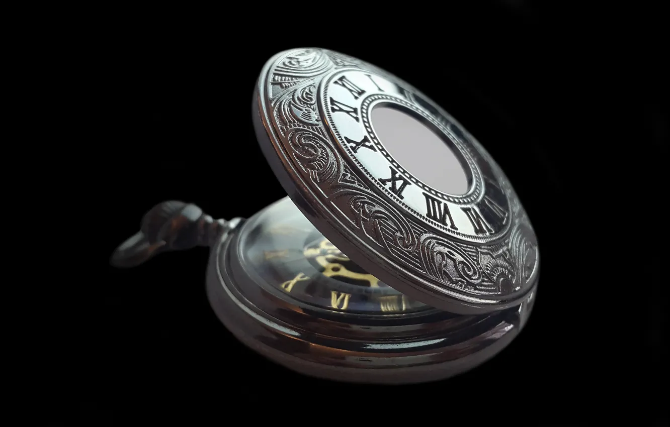 Фото обои metal, old, close, money, time, antique, clock, movement