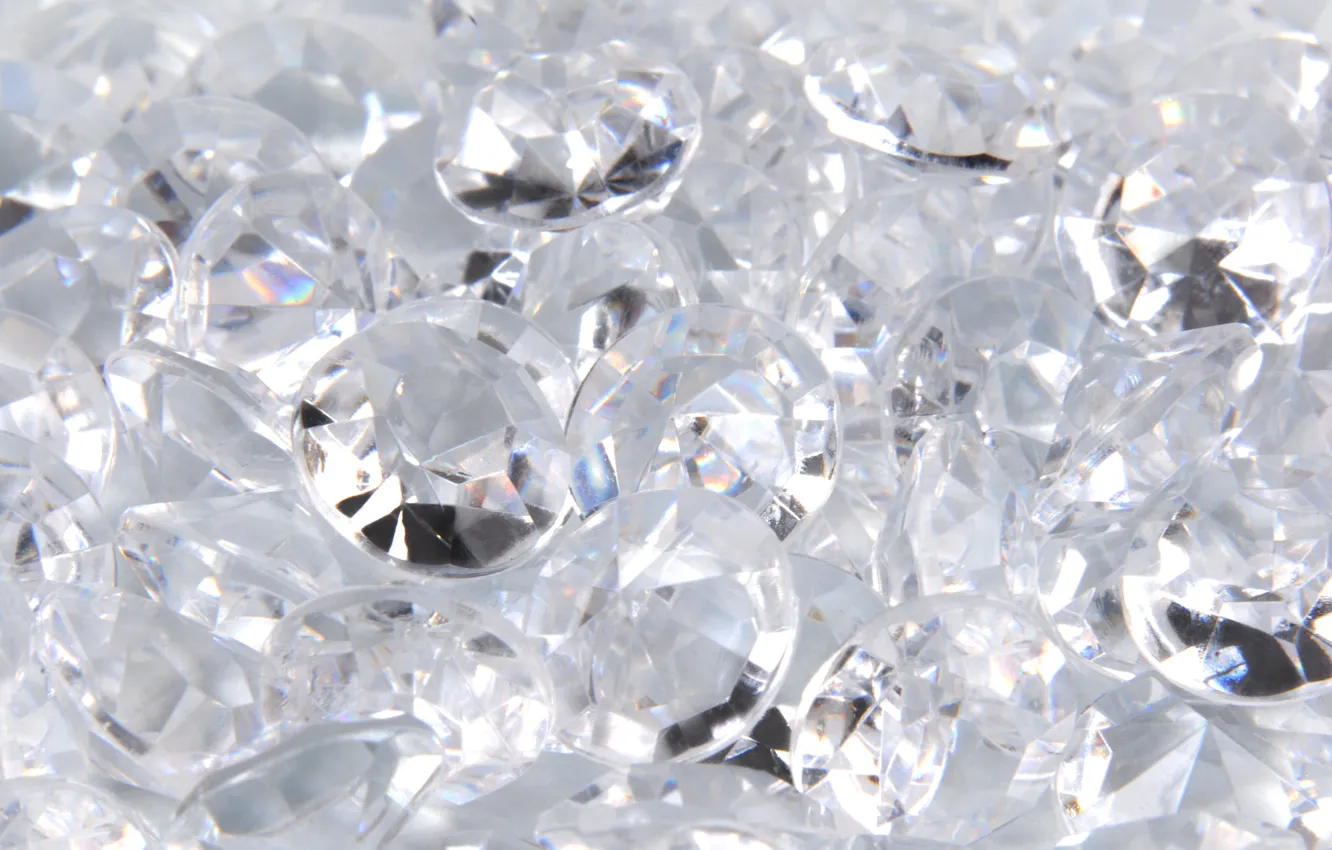 Фото обои light, brightness, diamonds, Amount