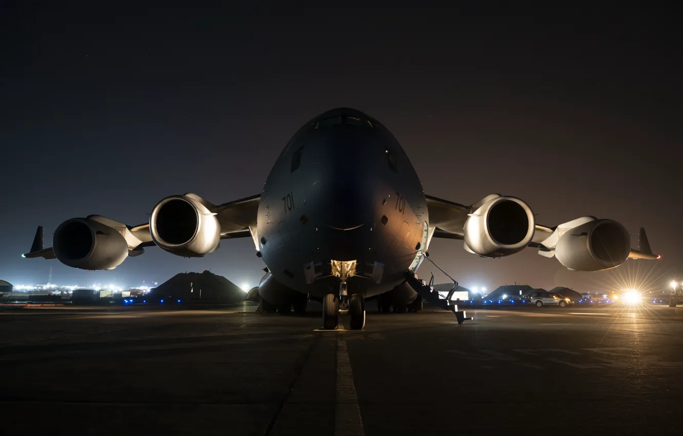 Фото обои аэропорт, самолёт, CC-177 Globemaster