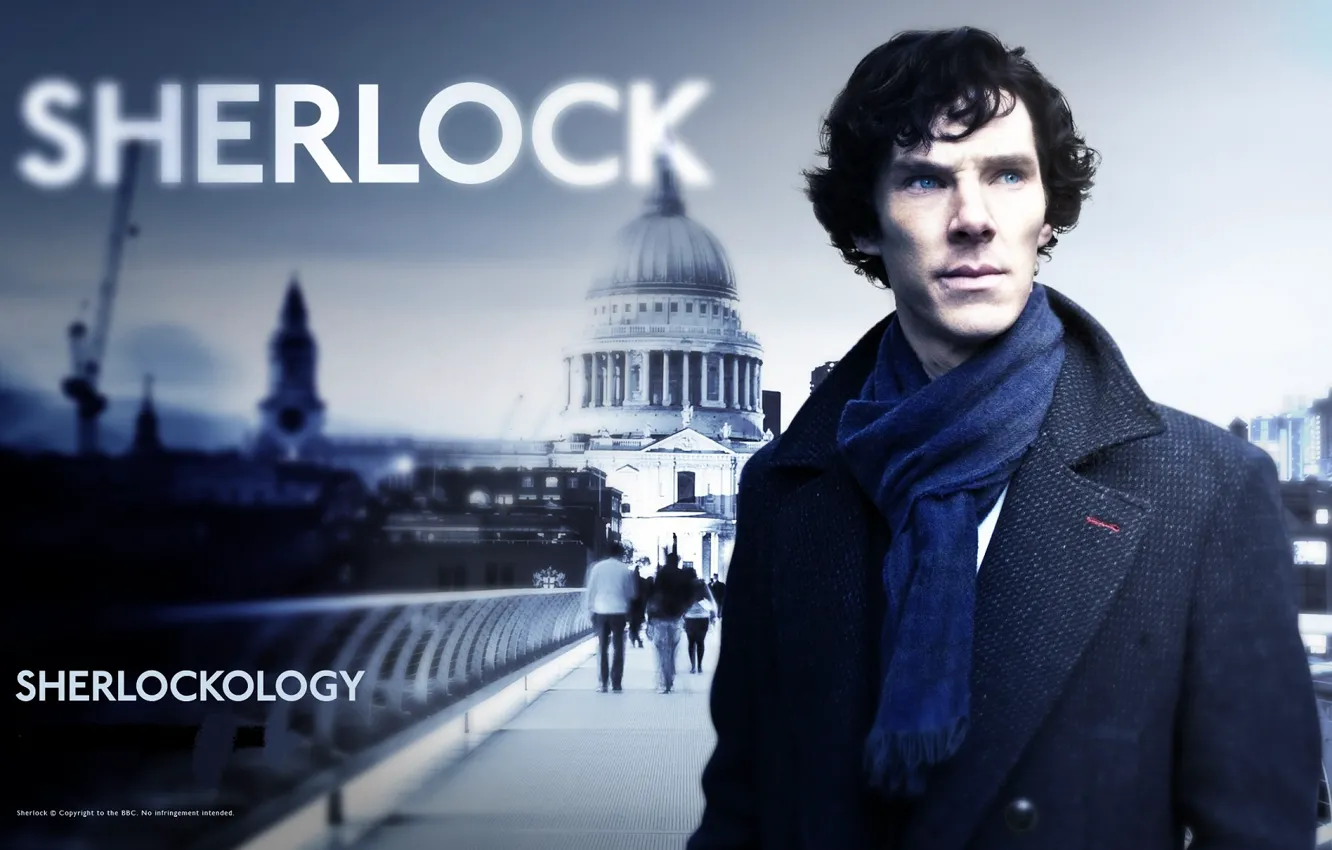 Фото обои город, люди, Лондон, Шерлок Холмс, Бенедикт Камбербэтч, Sherlock, Sherlock BBC, Sherlock Holmes