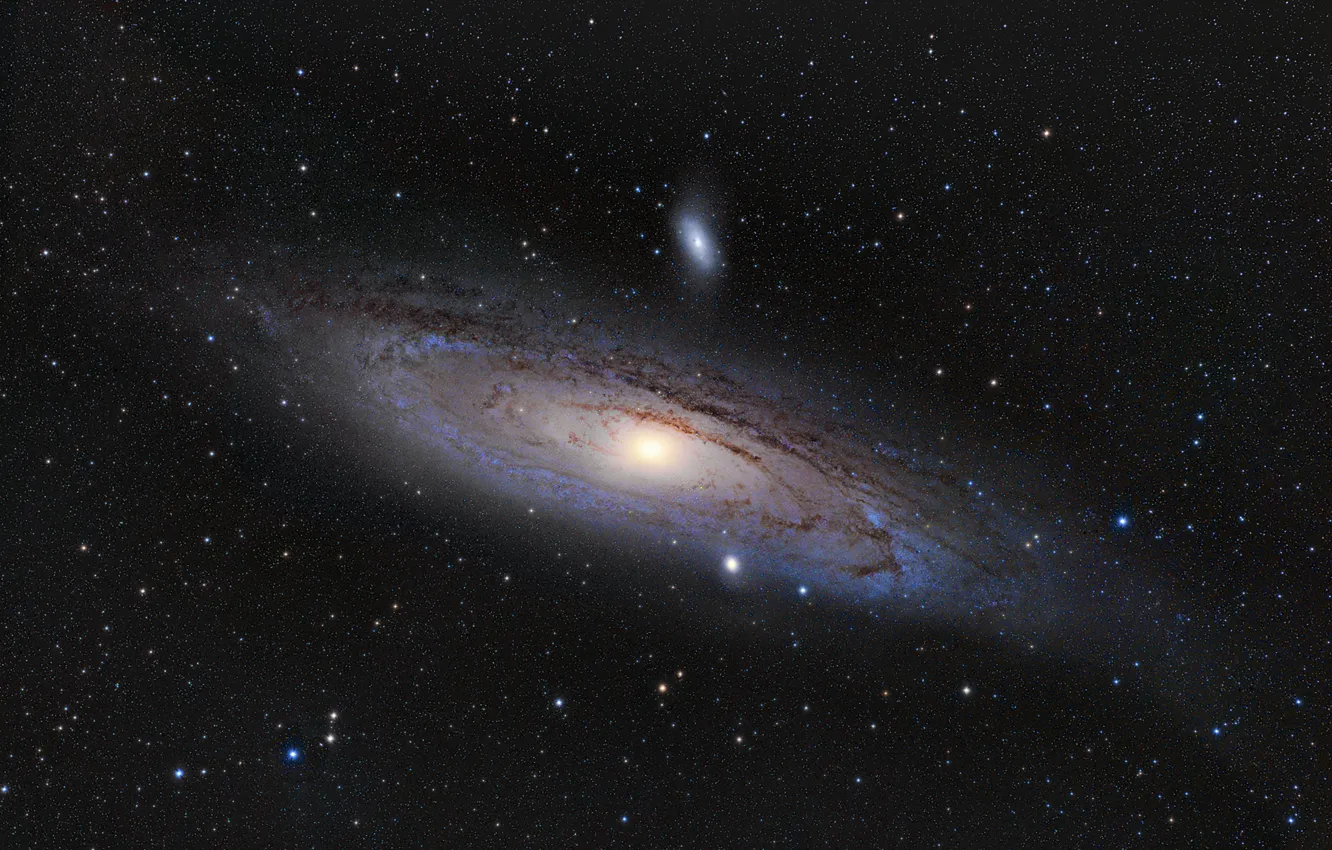 Фото обои light, cosmos, andromeda galaxy