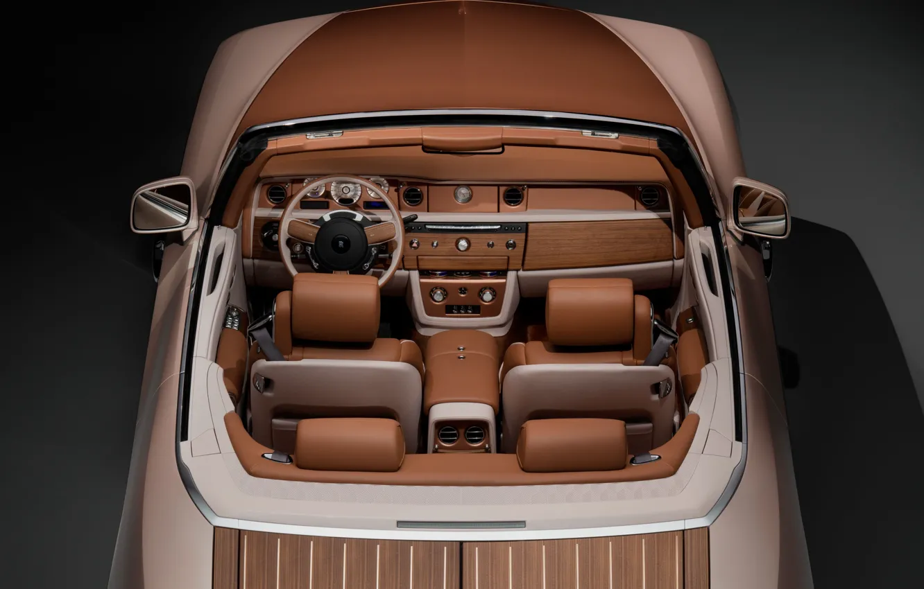 Фото обои Rolls-Royce, car interior, Boat Tail, Rolls-Royce Boat Tail