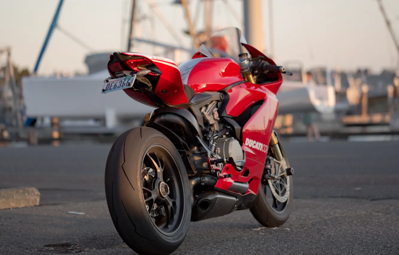 Фото обои дизайн, мотоцикл, Ducati