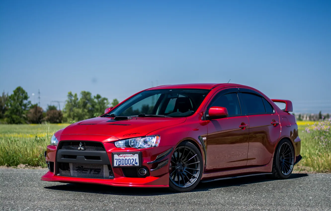 Фото обои Mitsubishi, Lancer, Evolution, 500WHP, Harsh's