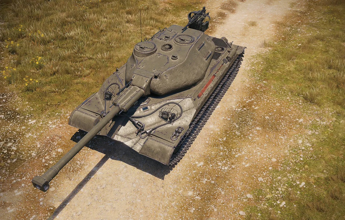Фото обои СССР, Опытный тяжёлый танк, Объект 259А