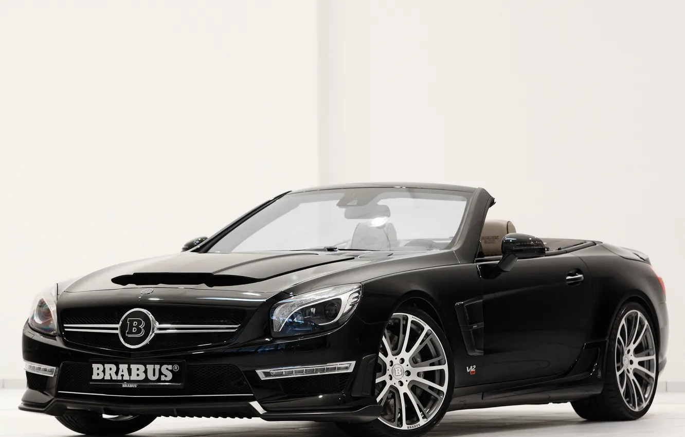 Фото обои Roadster, Mercedes, мерседес, брабус, 2013, R231, Brabus 800