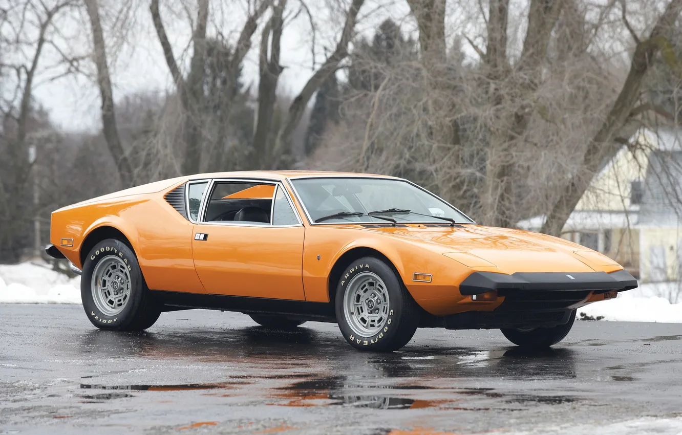 Фото обои машина, пантера, De Tomaso, Pantera, де томазо