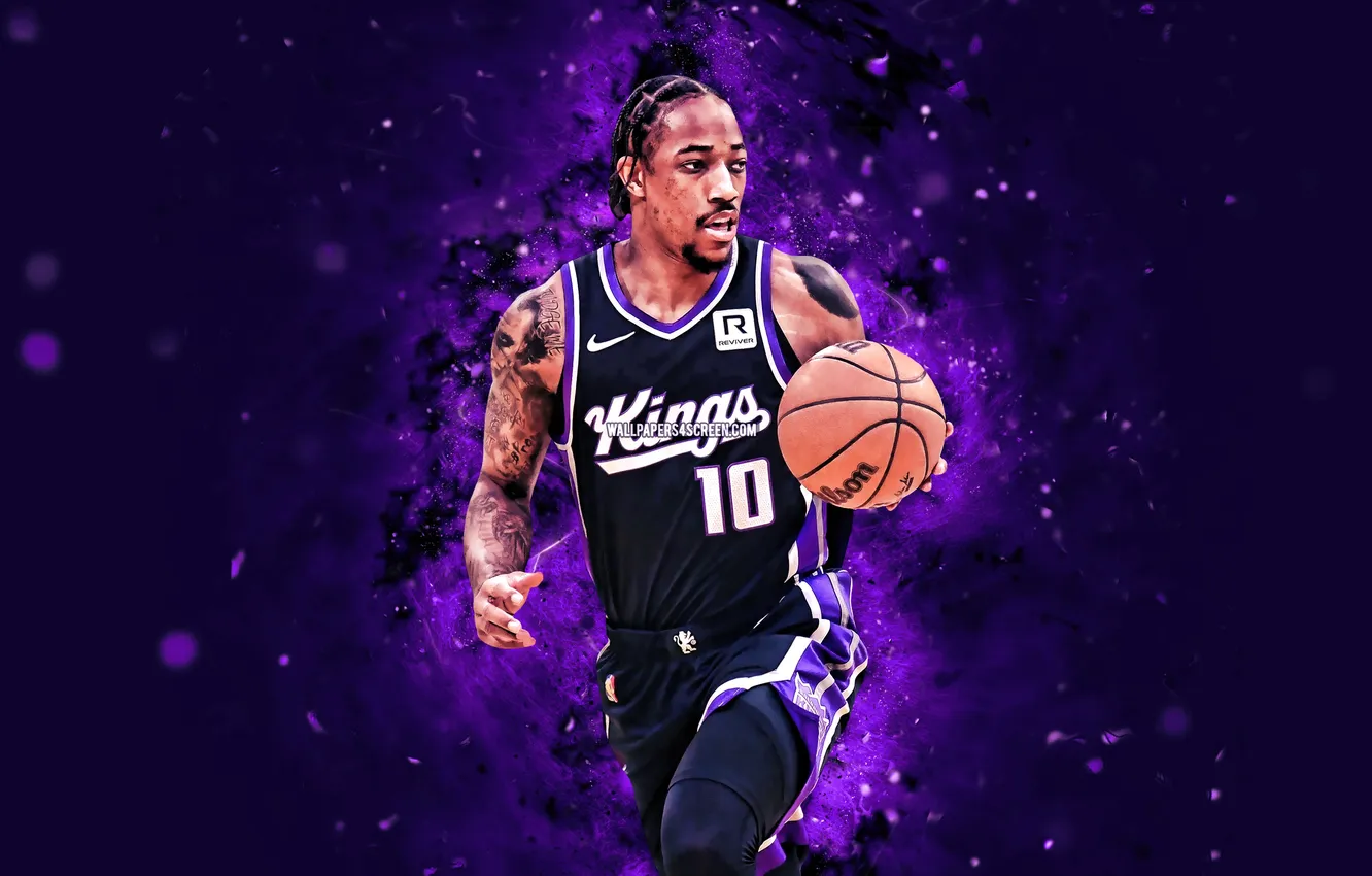 Фото обои NBA, Basketball, American, Kings, Sacramento Kings, Sacramento, DeMar, DeRozan