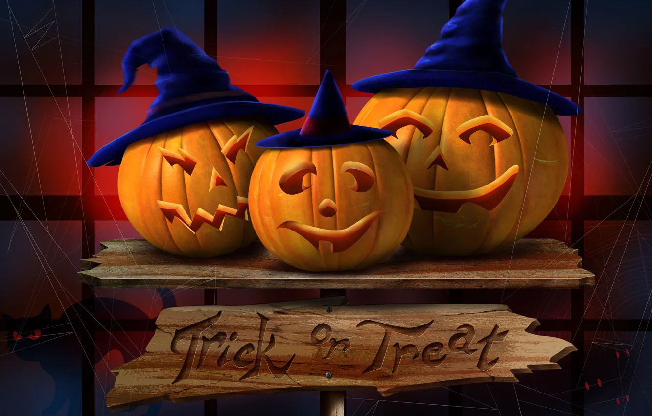 Фото обои тыквы, хэллоуин, оранжевые, halloween