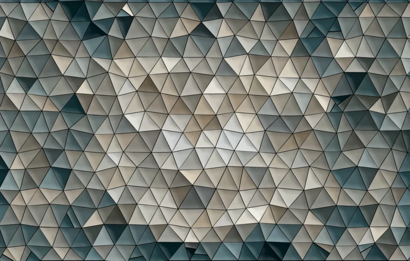 Фото обои мозаика, фон, абстракции, обои, узор, цвет, фигуры, треугольник