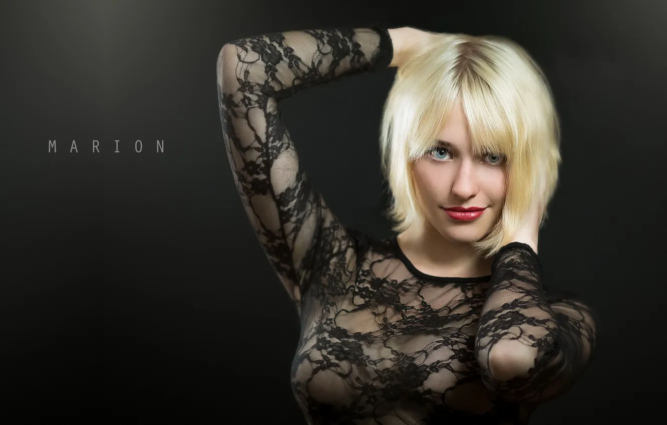 Фото обои взгляд, девушка, фон