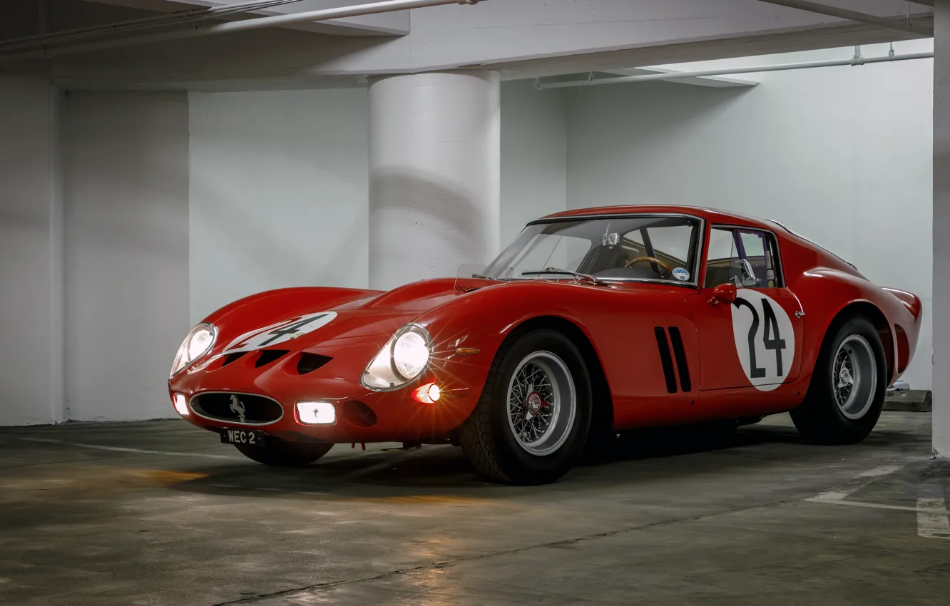 Фото обои Фары, Classic, 1963, Classic car, 250, Ferrari 250 GTO, Gran Turismo, 250 GTO