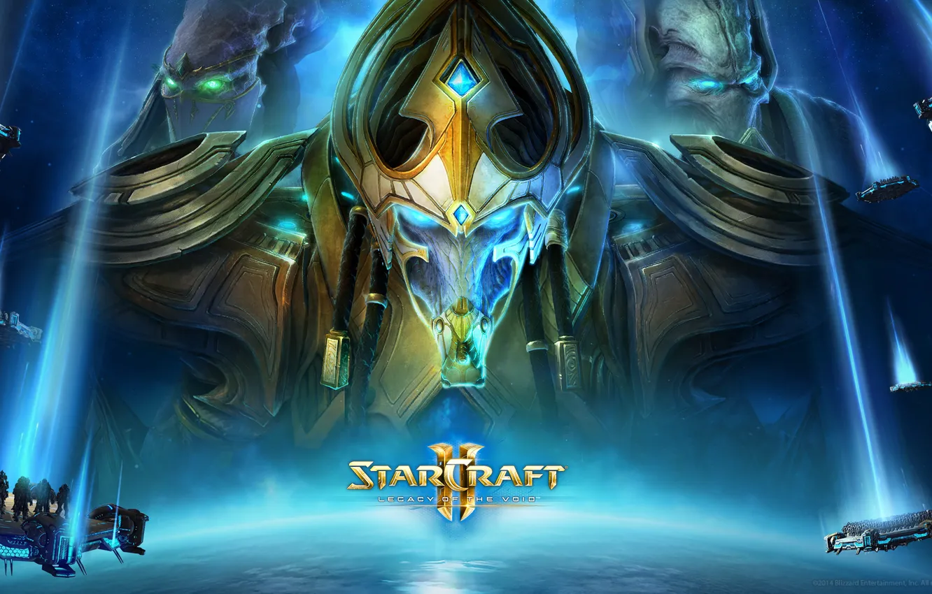 Фото обои StarCraft 2, Протоссы, Наследие Пустоты, StarCraft II: Legacy of the Void